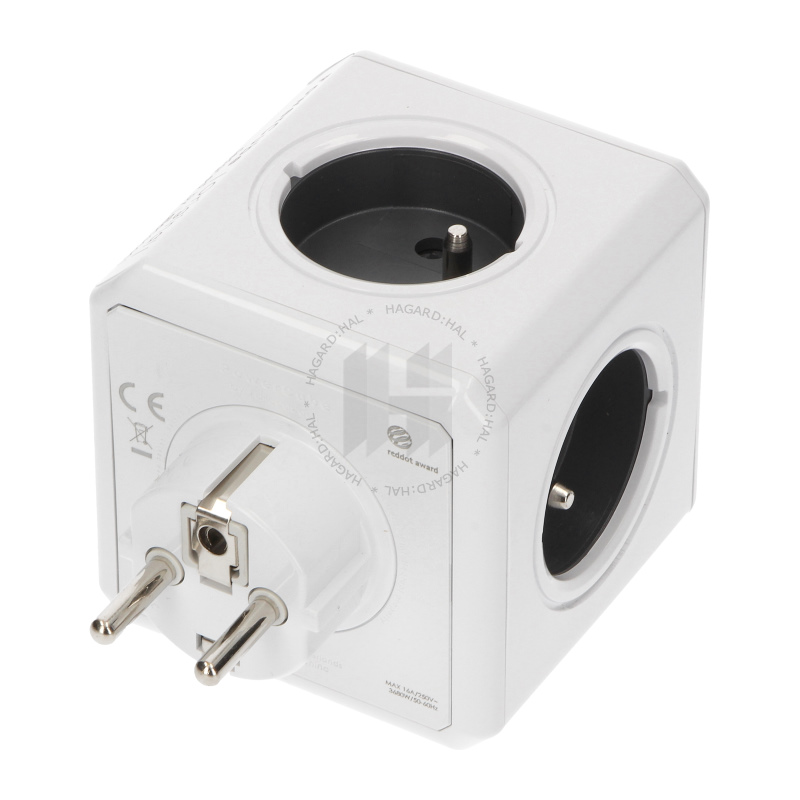 Adaptér multifunkčný Powercube 16A 250V Original sivá