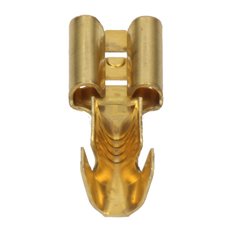 Objímka plochá PK 2,5 F 608 6,3x0,8mm 1,5-2,5mm2