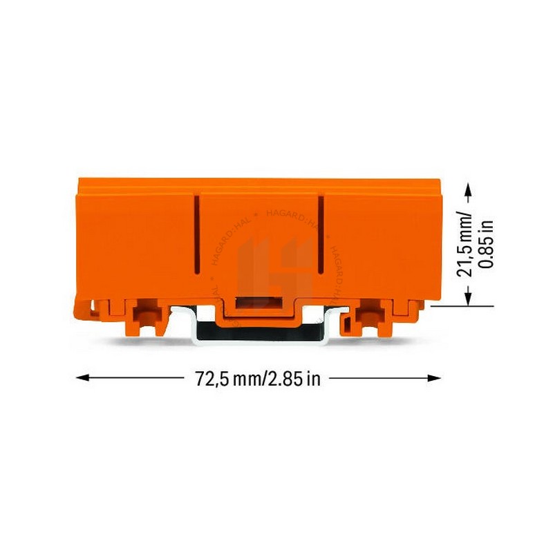 Adaptér svorky 2273-500 na DIN lištu