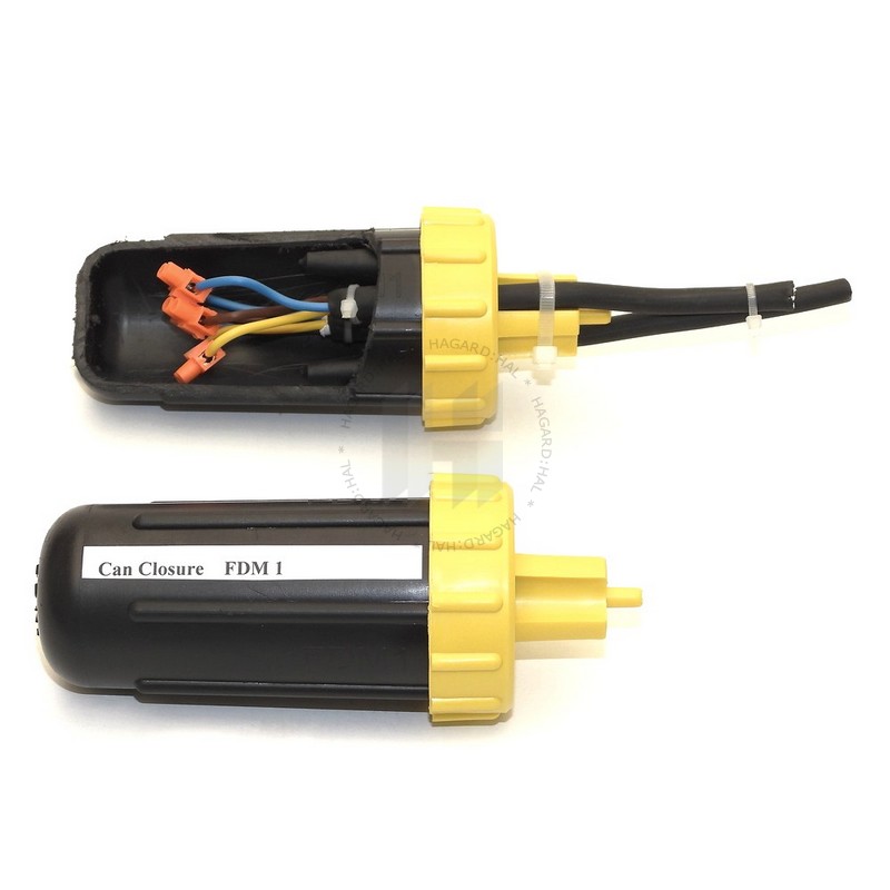 Spojka dózická FDM 1 pre kable 1-4x priemer 5-14mm IP68, rozoberateľná