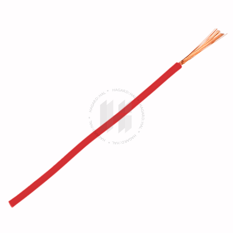 Vodič ohybný H07V-K 1x35 červený pvc