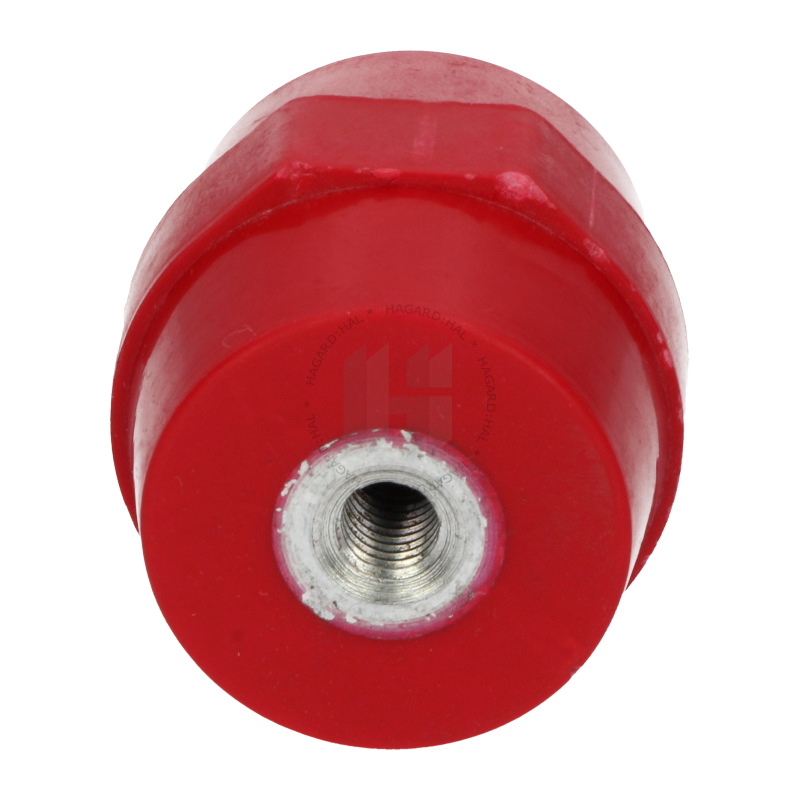 Izolátor podperný DB 45/P M8 V=45mm červený