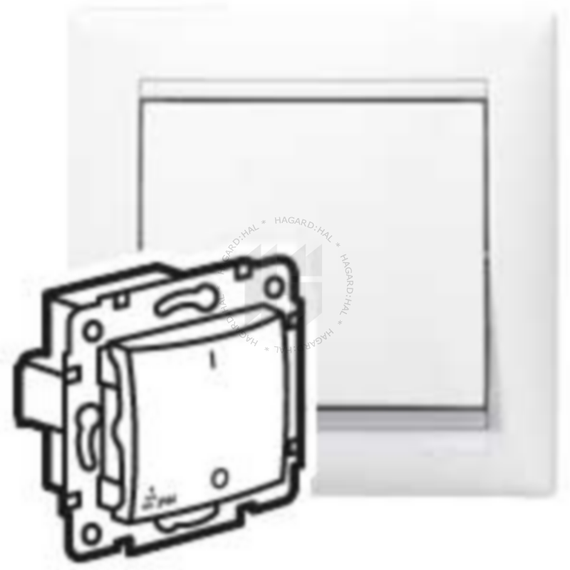 Spínač Valena 770092 R2 IP44 biely