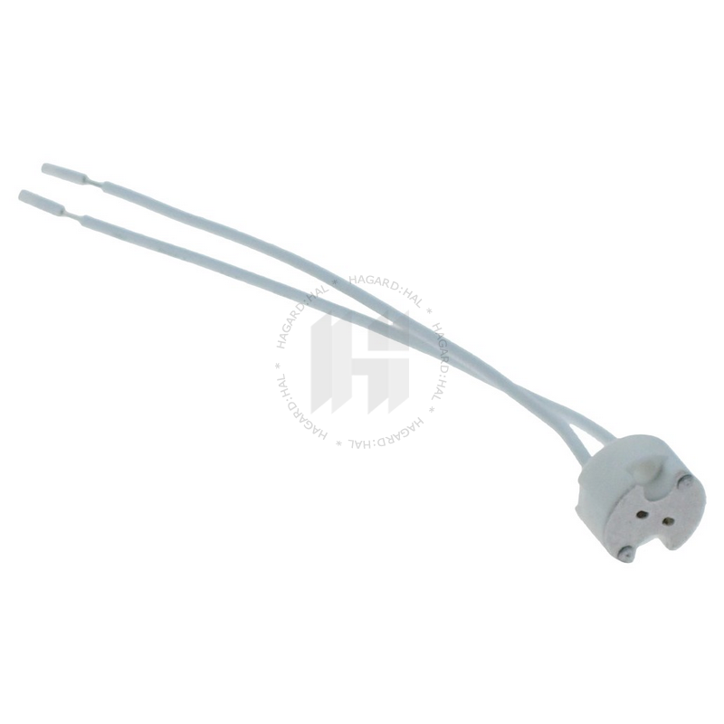 Objímka HLDR-GX5.3 72109 GX5.3 5A 24V keramika šedá