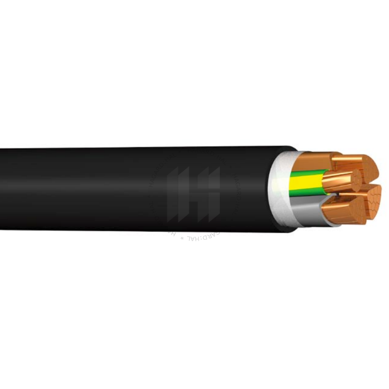 Kábel pevný 1-CYKY-J 4x70 pvc čierny