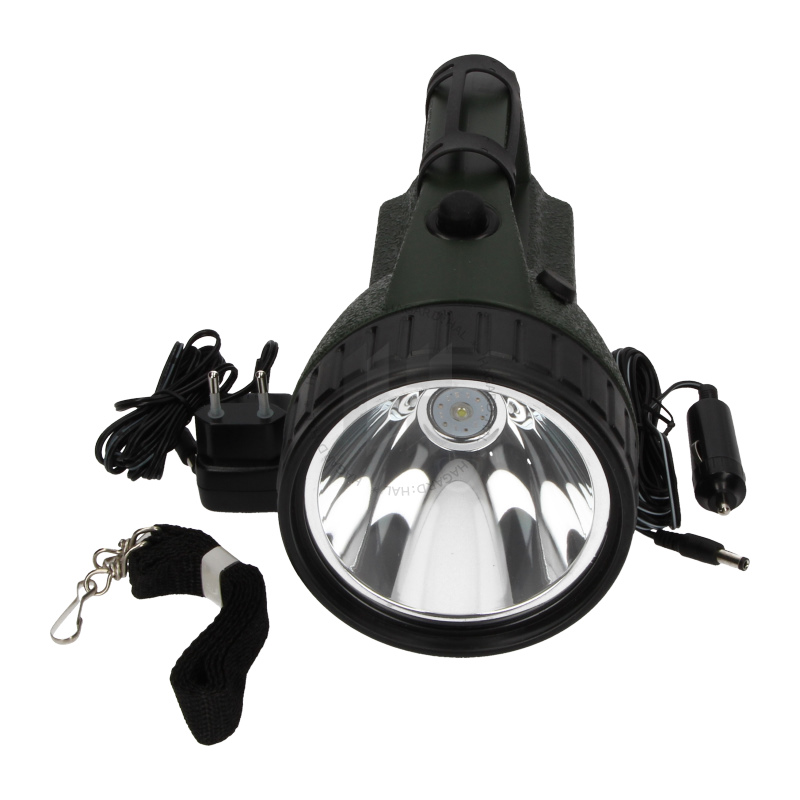 Svietidlo LED nabíjacie P2307 10W 330lm 350m čierna