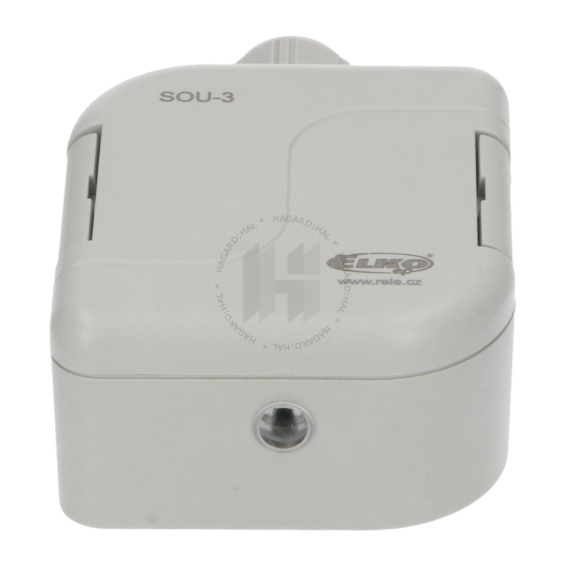 Spínač súmrakový SOU-3 12A/230VAC 1Z vstavané čidlo IP65