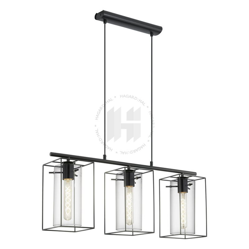Svietidlo závesné Loncino 49496 max. 3x60W E27 230V IP20