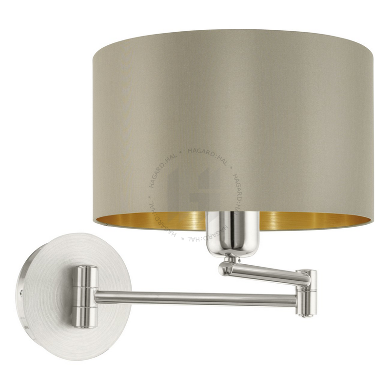 Svietidlo nástenné MASERLO 95055 1X60W E27 230V IP20