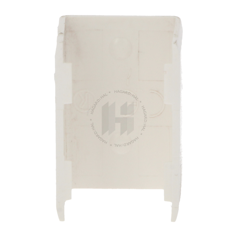 Kryt žľabu LH 20x20 8622 HB PVC spojovací biely