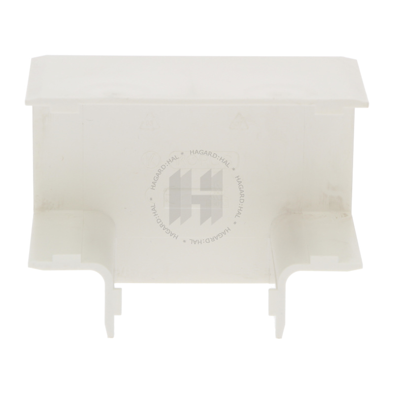 Kryt žľabu LH 40x40 8644 HB PVC odbočný biely