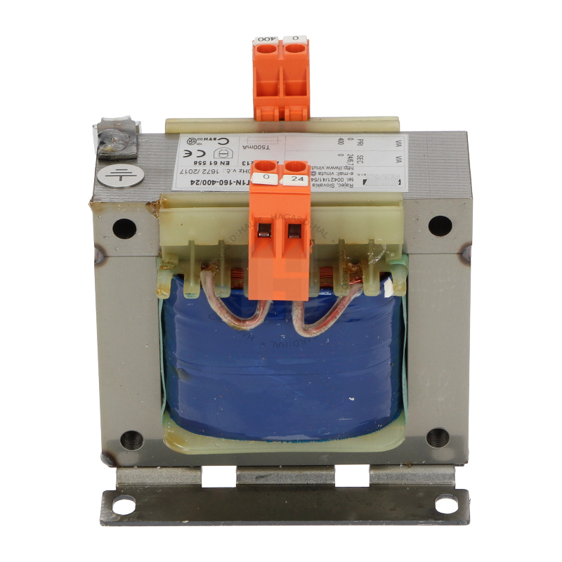 Transformátor bezpečnostný-oddeľovací T1N 1F 160VA 400/24V IP00