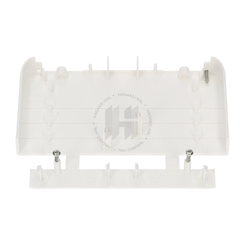 Kryt žľabu DLP 010706 150x65mm PVC koncový biely