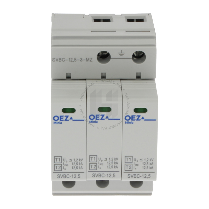 Zvodič prepätia SVBC 40619 B+C 3P 335/12,5kA vymeniteľný modul