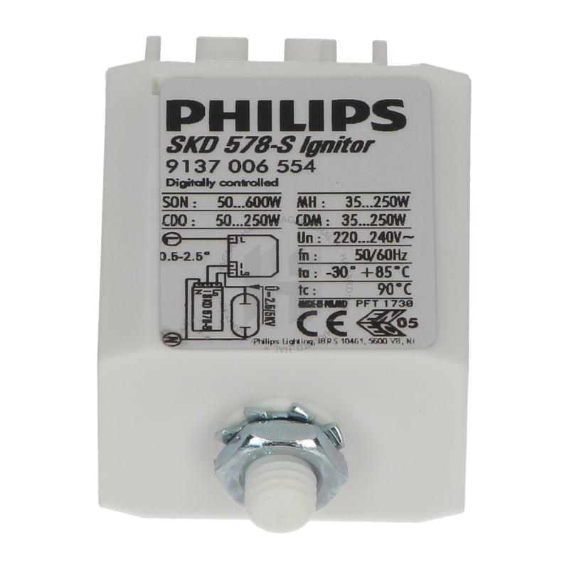 Zapalovač SKD 578-S 220-240V pre 35-600W SON/CDM/MH/HPI/HPA/CDO