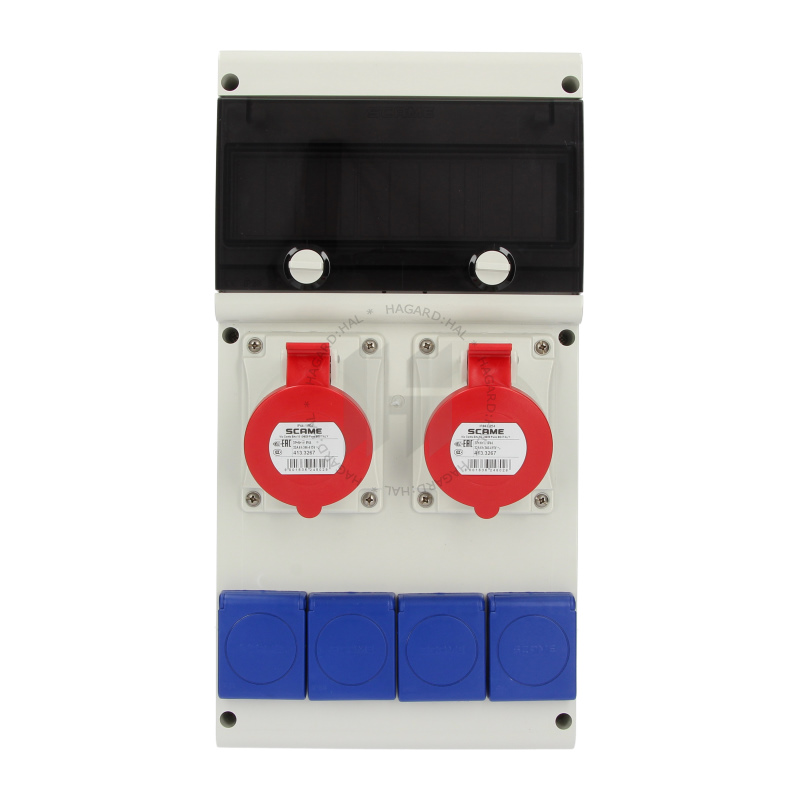 Rozvodnica zásuvková 632.33WW 4x230V 2x32A/400V 5P