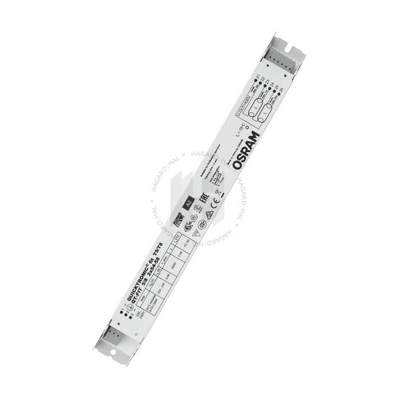 Predradník elektronický QT-FIT 5/8 2x54/58/220-240V