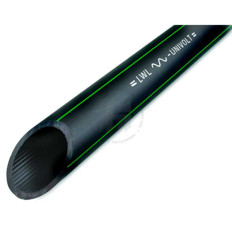 Chránička káblová LWL 40x3 82633 HDPE čierna s oranžovým pásikom