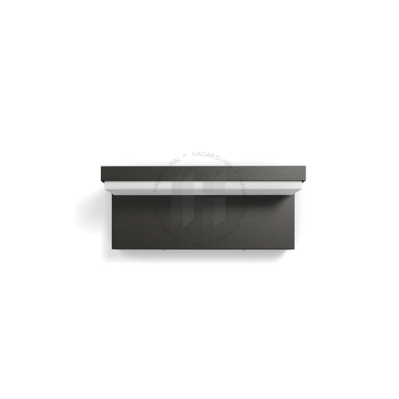 Svietidlo LED nástenné Bustan 1648393P0 2x4,5W 1000lm 3000K 230V IP44 antracit