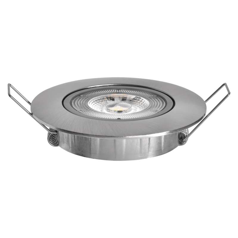 Svietidlo LED bodové Exclusive ZD3221 5W 450lm 3000K 100° 230V IP20 brús. nikel