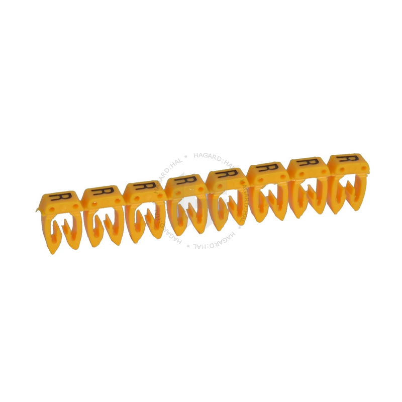 Štítok káblový CAB3 038347 1,5-2,5mm2 "R"