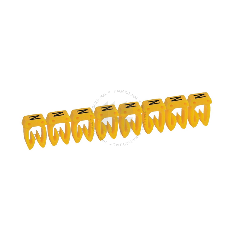 Štítok káblový CAB3 038373 4-6mm2 "N"