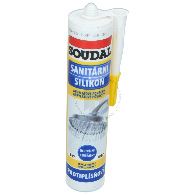 Silikón sanitárny neutrálny 1239100 300ml biely UV odolný
