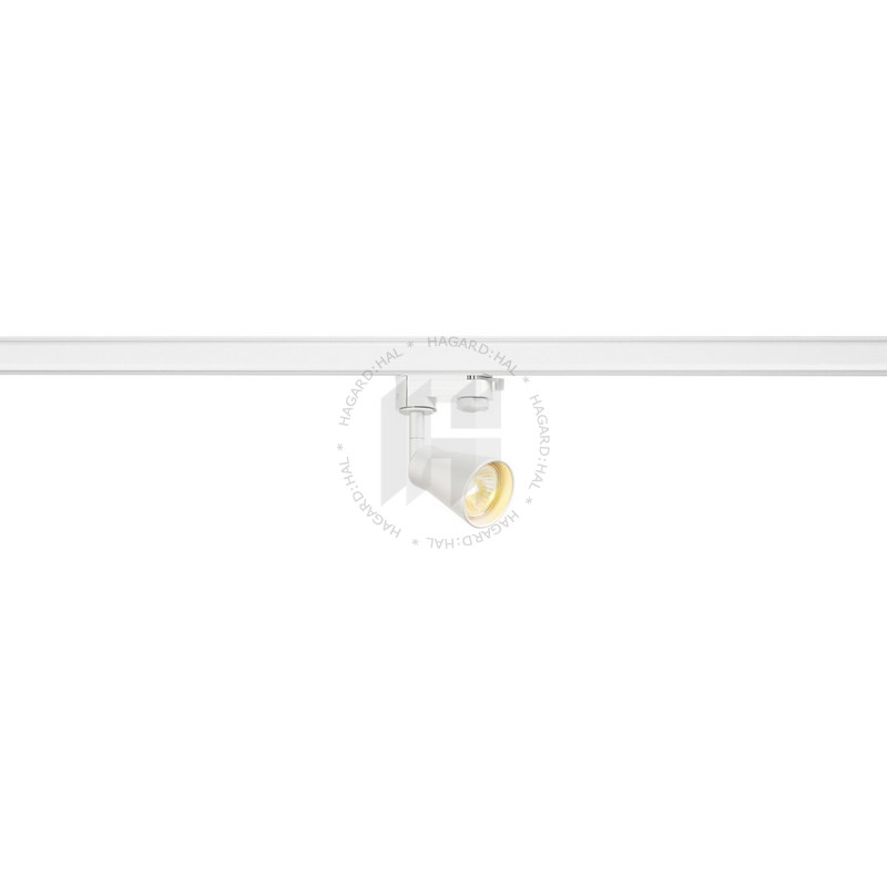 Svietidlo lištové 3 AVO TRACK QPAR51 152641 max. 50W GU10 230V IP20 s adaptérom biele