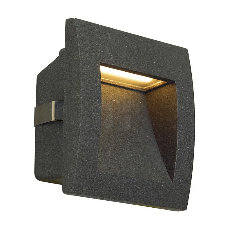 Svietidlo LED zapustené DOWNUNDER OUT S WL 233605 1,7W 26lm 3000K 230V IP55 antracit