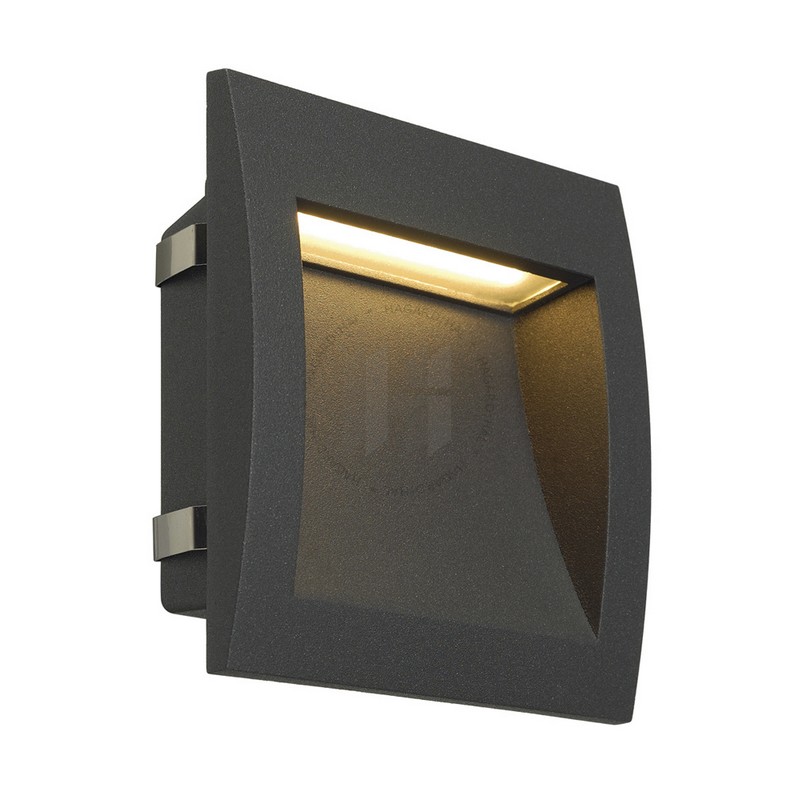 Svietidlo LED schodiskové DOWNUNDER OUT 233615 3,3W 85lm 3000K 230V IP55 antracit