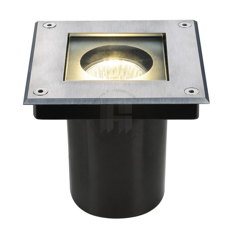 Svietidlo zemné DASAR 70 229374 max.35W GU10 230V IP67 hliník/nerezová oceľ