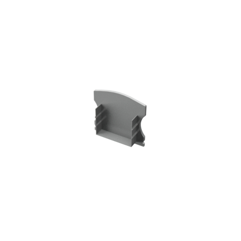 Koncovka LP102S-END pre LED profil povrchový LP102 strieborná