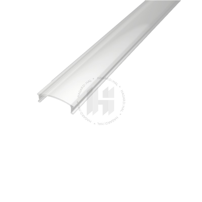 Difúzor transparentný univerzálny LP-UNICOV1-TRA 2m pre LED profil