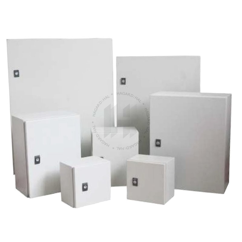 Rozvádzač plechový SKY1462 300x250x140 s MP IP65 RAL 7035