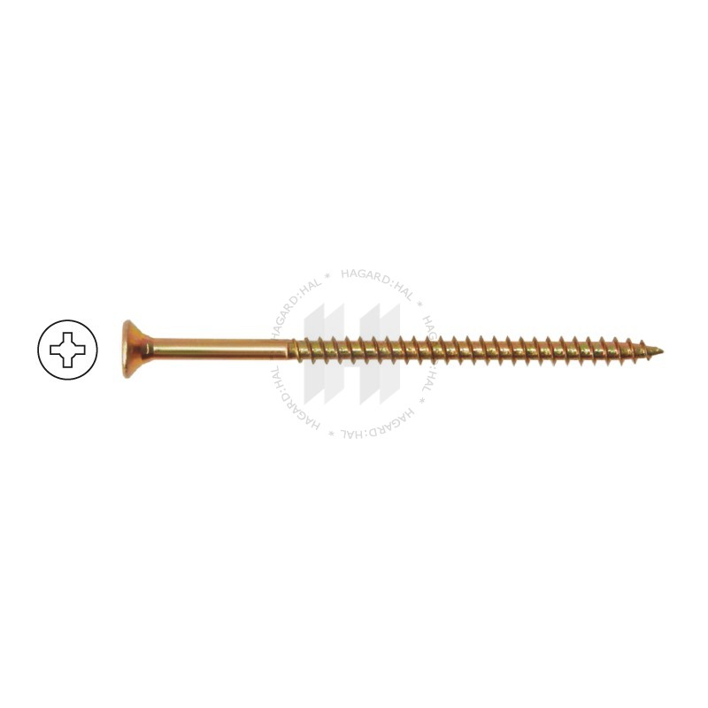 Skrutka HS-5080 5,0x80mm zapustená hlava