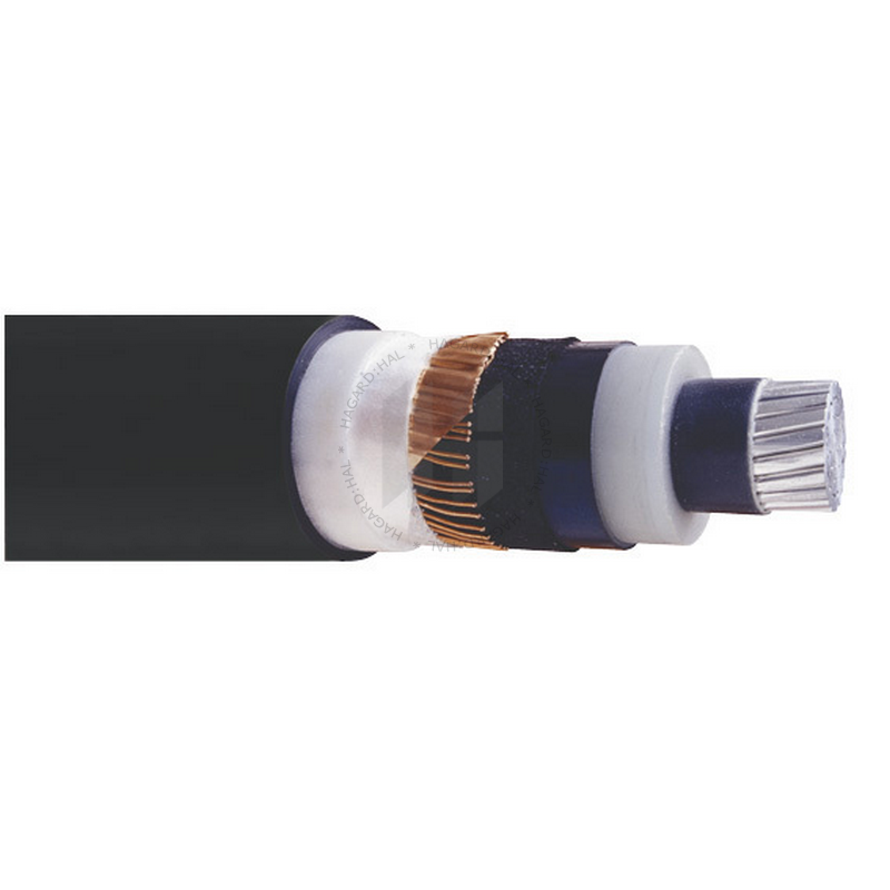 Vodič pevný NA2XS(F)2Y 1x240/25 12,7/22kV XLPE čierny