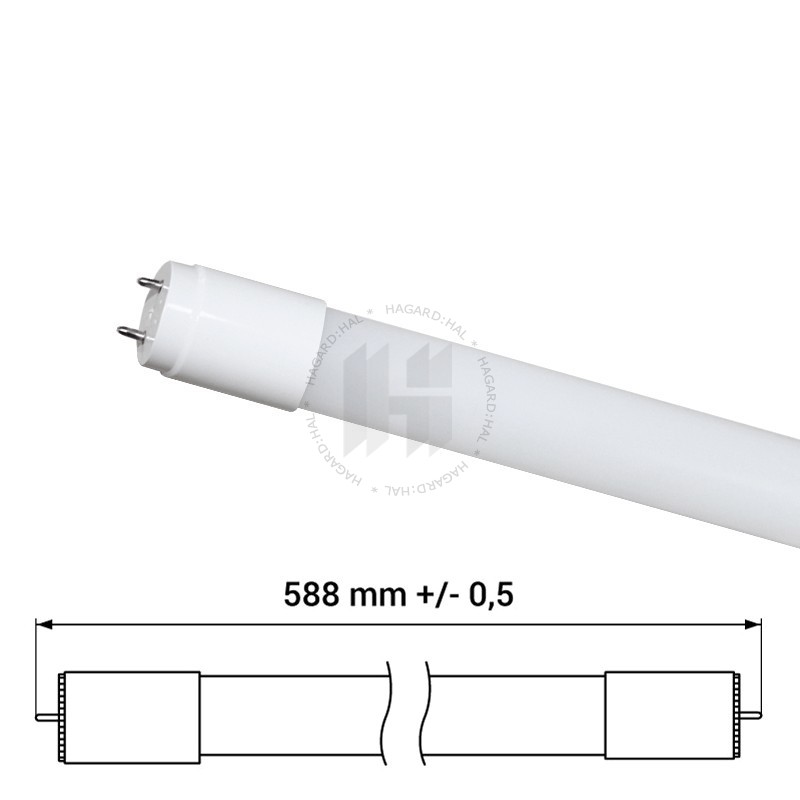 Trubica LED T8 600 9W/840 (18W) 1125lm 300° 230V AC G13