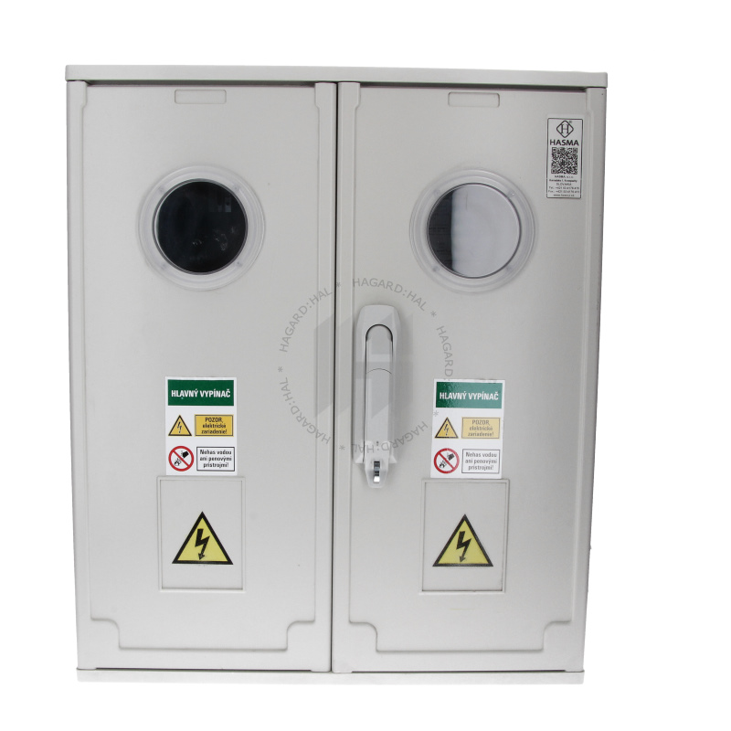 Rozvádzač RE2.0 Z53 L W 2 xxxA P0 3F 1TF SSE zapustený 2odb. s oknom