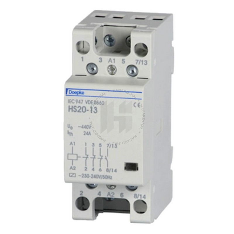 Stýkač inštalačný HS 25-40 09980408 25A/230VAC 2M 4Z