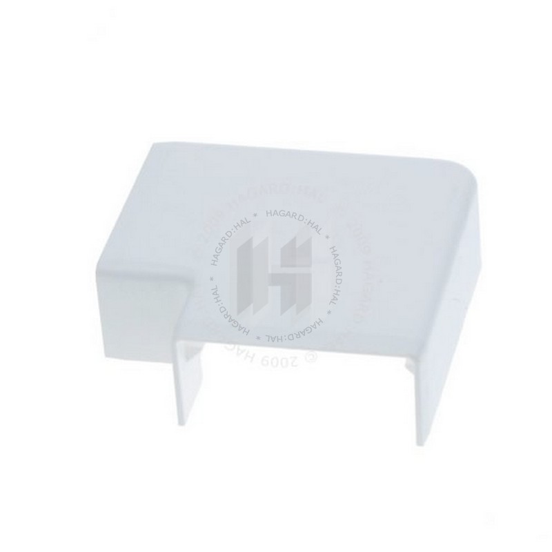 Kryt žľabu LH 20x20 8623 HB PVC ohybový biely