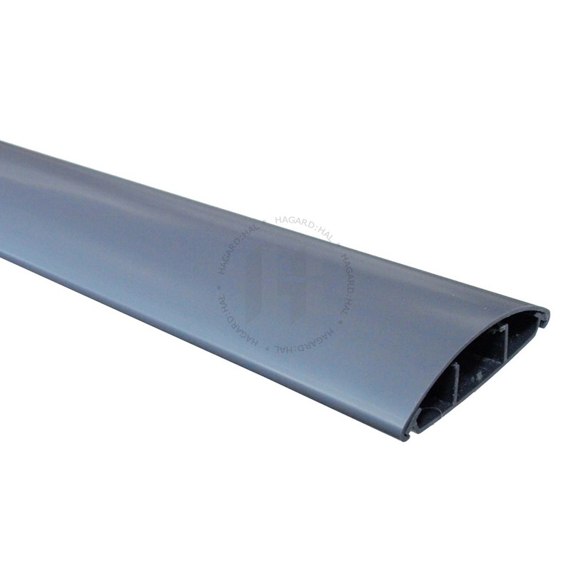 Lišta káblová LO 75 LD 74x20mm 2m 2 m/ oblá PVC sivá