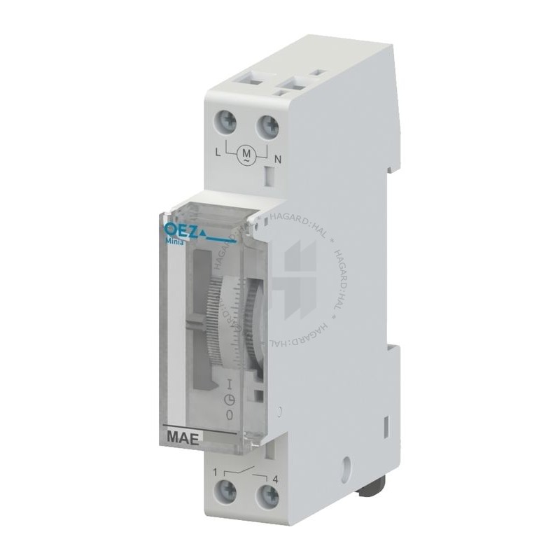 Hodiny spínacie denné MAE-A16-100-A230-MINI 16A/230VAC 1M 1Z mechanické