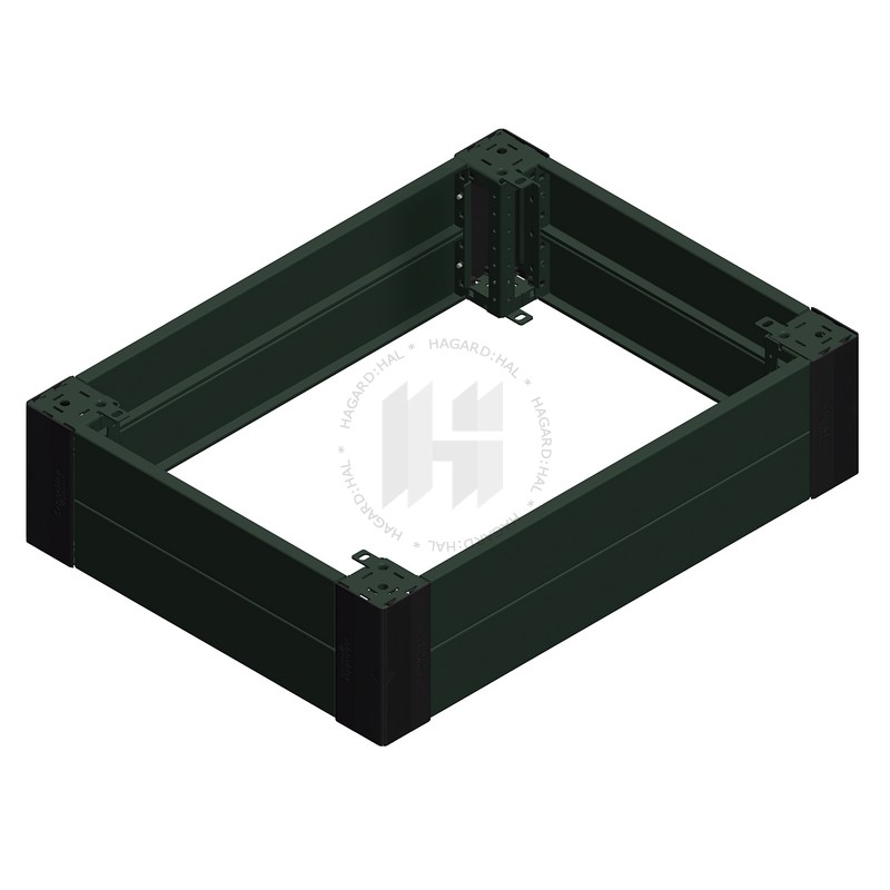 Podstavec rozvádzača NSYSPF6100 600x100mm predný a zadný diel