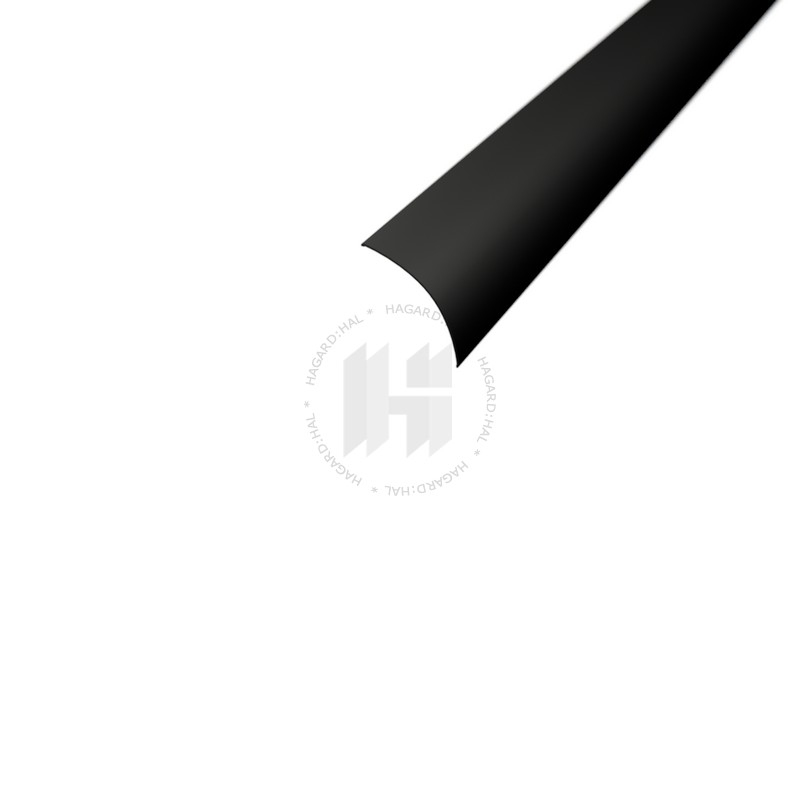 Difúzor čierny LP202-BLACKC 2m pre LED profil LP202/LP203