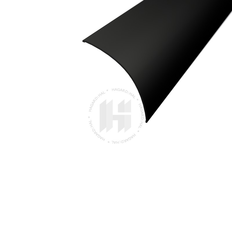 Difúzor čierny LP204-BLACKC 1m pre LED profil LP204/LP205