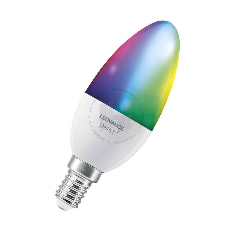 Žiarovka LED SMART+ WiFi sviečka RGBTW 5W 470lm 230V E14