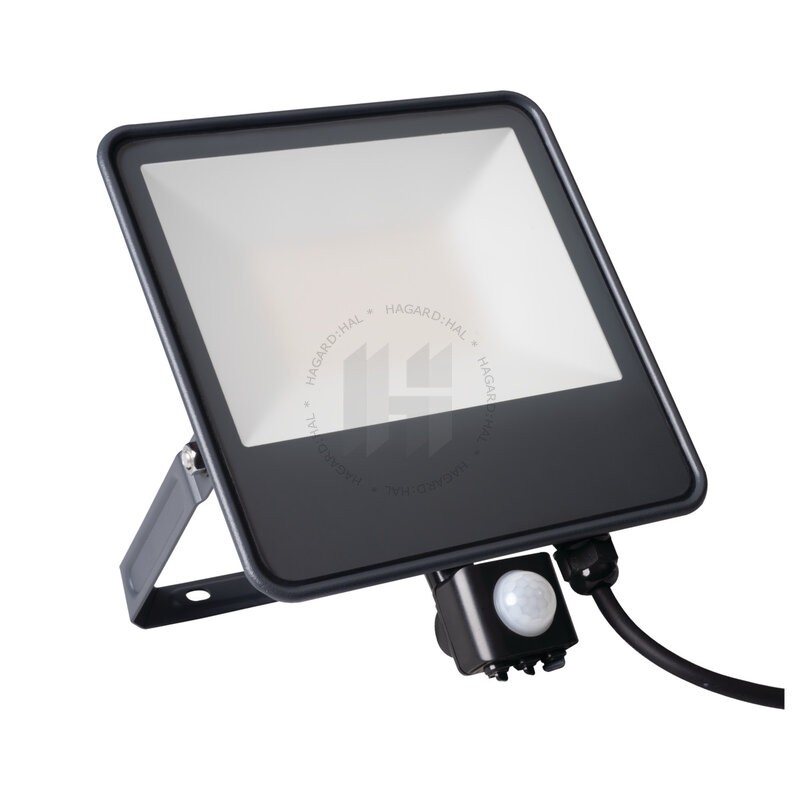 Reflektor LED so senz. 33888 IQ FL 50W (za 400W) 6000lm 4000K 230V IP44 čierna