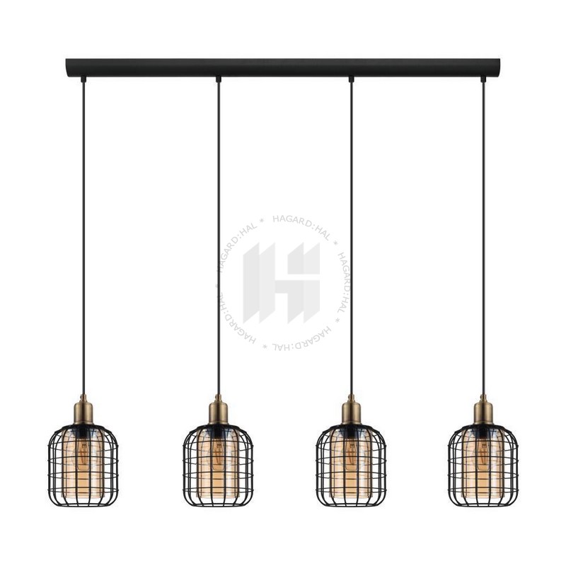 Svietidlo závesné CHISLE 43528 max. 4x40W E27 230V IP20