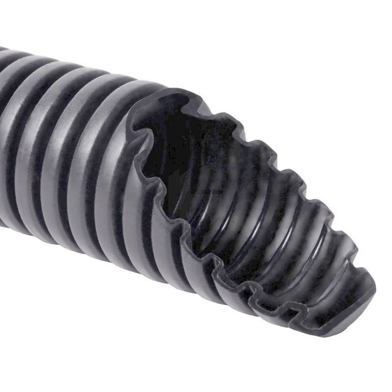 Rúrka ohybná 2325/LPE-1 F25U 25mm 18,3mm 320N PE UV odolná čierna