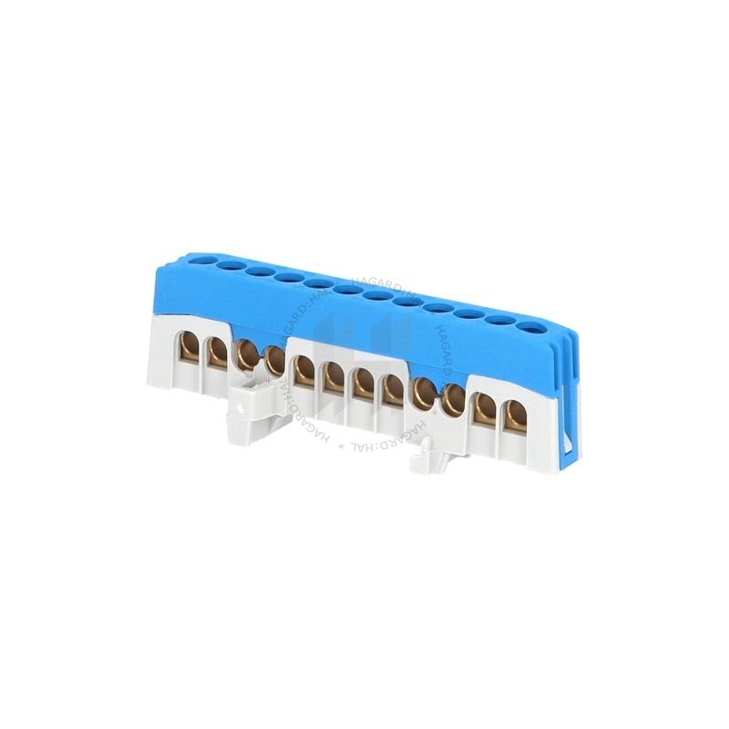 Mostík rozbočovací N 12-F2 1202028 12x16mm2 230V 63A modrý